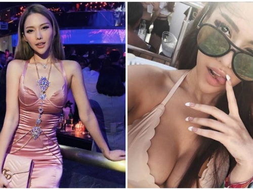 派對上遇見「火辣爆乳正妹」，用性感車頭燈跑趴立刻驚艷全場！