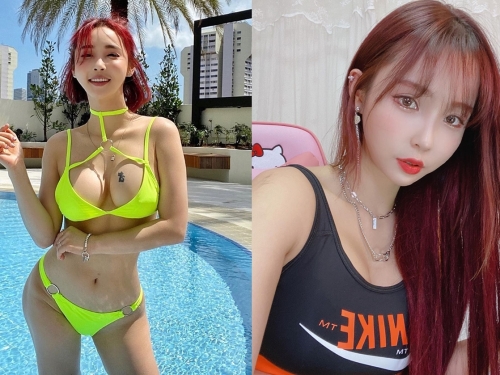 爆乳DJ「Jina」比基尼遮不住傲人身材　邪惡視角「超巨北半球」胸猛亂炸