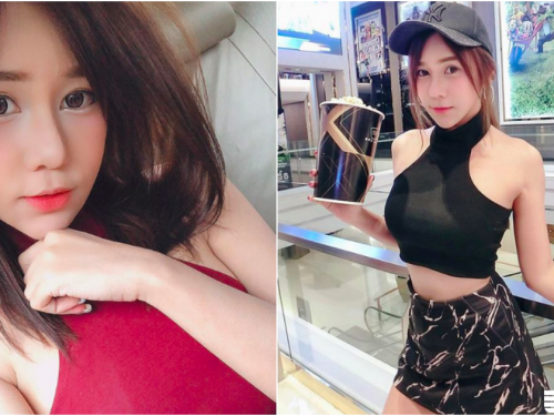 超完美「水蛇腰辣妹」秀出白皙爆乳身材！白皙的「E奶車頭燈」畫面好胸猛...