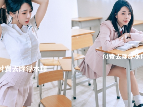 與「穿蕾絲小丁的校園女神」邂逅，教室裡對我展現「裙底的秘密」...