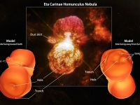即將成為超新星的海山二星(Eta Carinae)