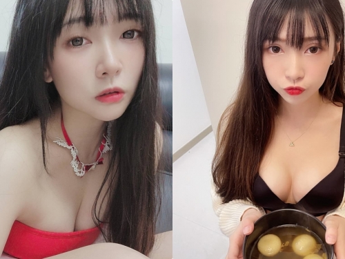 吃湯圓囉！正妹「糖糖」冬至辣照超誘人，爆乳畫面讓人心中暖呼呼！