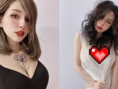 混血美模「古榕榕」化身性感小姐姐！白色睡衣遮不住「G 級亮點」迷倒網友