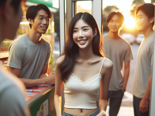 細肩帶女店員紅遍社區 外送都來了 慘遭婆媽檢舉