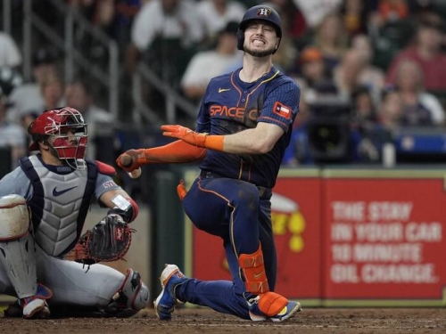 MLB》全壘打僅次「法官」的砲手意外傷退！太空人3轟獵殺紅雀不開心