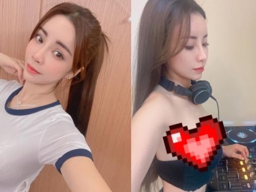JKF 女郎「莉亞」化身俏 DJ 問「穿這樣放歌可以嗎？」側面視角迷倒網友