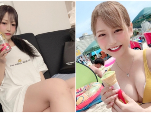 這電眼超犯罪！20 歲日本妹「妃菜」海邊大露雪乳引暴動　網友：光看笑容就想撲了...