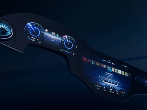 還嫌螢幕不夠大嗎？Mercedes-Benz 發表全新56吋「MBUX 巨型螢幕大平台」！