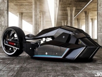 靈感來自鯊魚的BMW Titan 神似蝙蝠俠戰車
