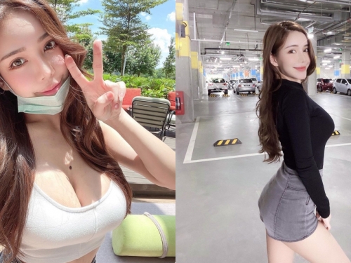 神之乳量！超兇正妹「戴口罩呼籲防疫」，火辣深溝讓大家都乖乖聽話了！