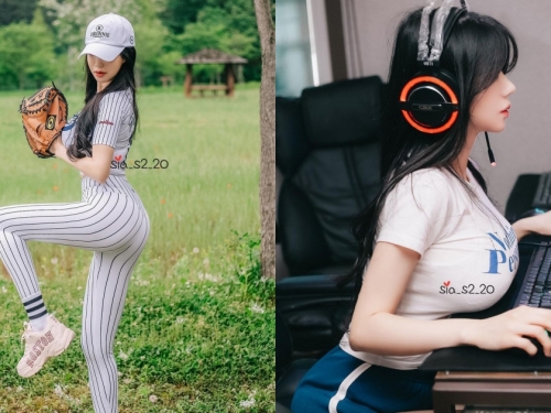 超可愛「棒球女孩」飽滿視角好迷人！極品天菜顏值讓人好想報名球隊