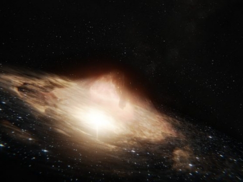 星系中心黑洞與周圍氣體的命運共舞，科學家揭重力互動作用之謎