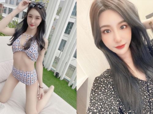 甜美正妹「小若」穿上性感比基尼，「白皙的美膚曲線」好撩人！