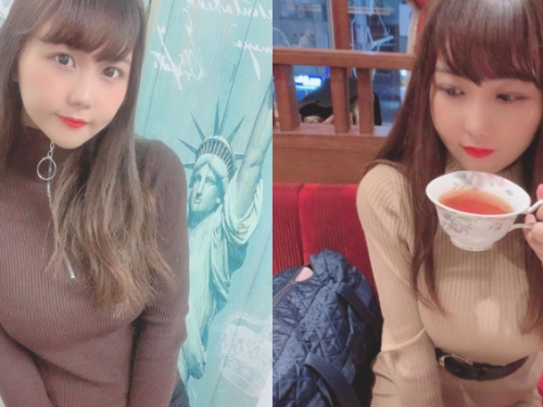 這個形狀很母湯！童顏巨乳妹「豐滿乳袋」好誘惑　包緊緊也能很性感