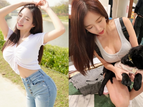 全亞洲最胸DJ「藍星蕾」巨乳視角引人遐想！不科學「渾圓奶球」衣服完全包不住