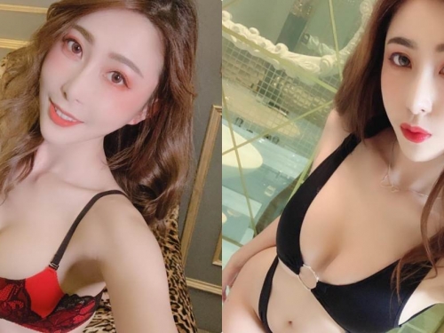 女神「Abbie huang」美乳火辣誘惑，超兇內衣辣照尺度好猛烈！