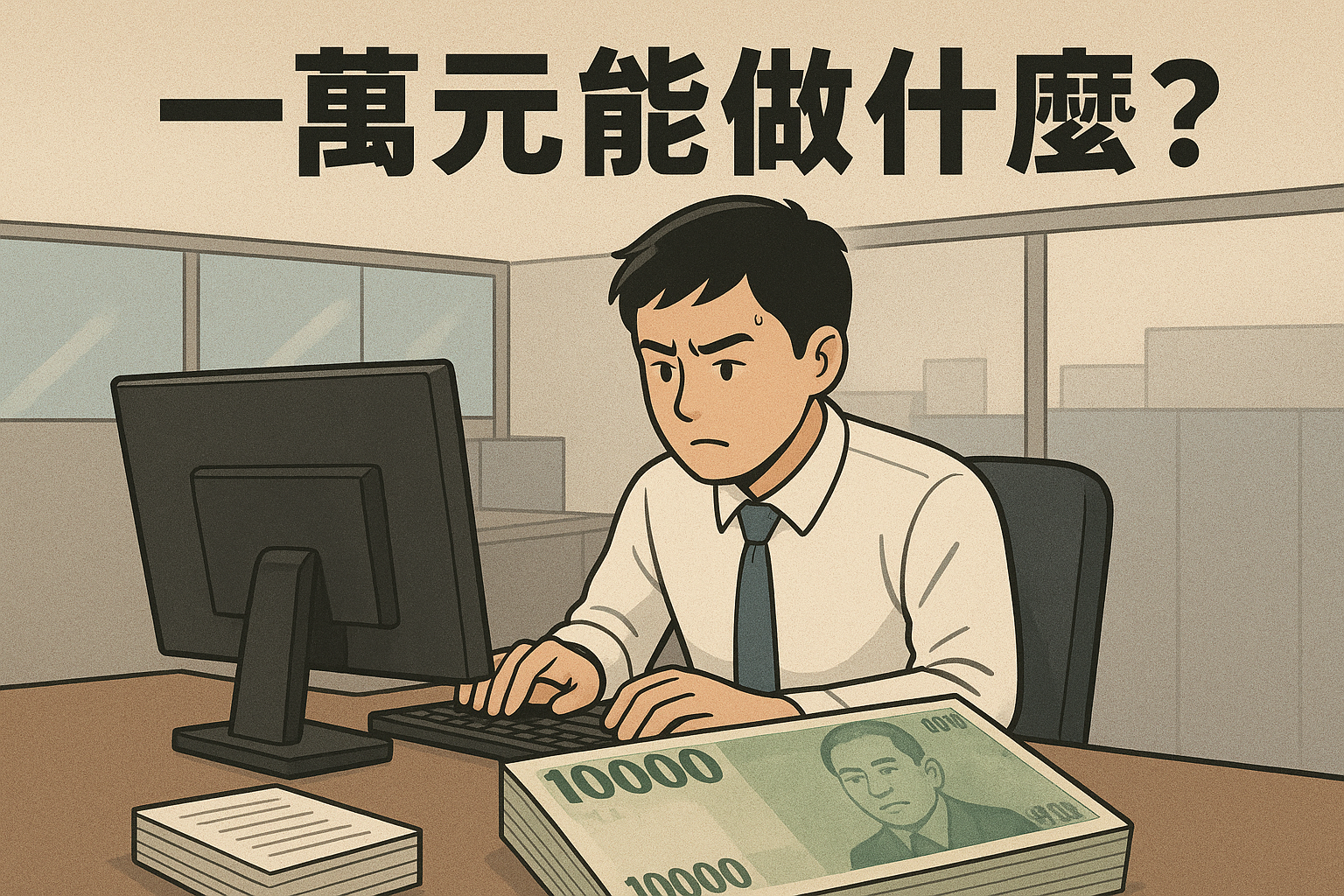 【報到專區】一萬元能做什麼?